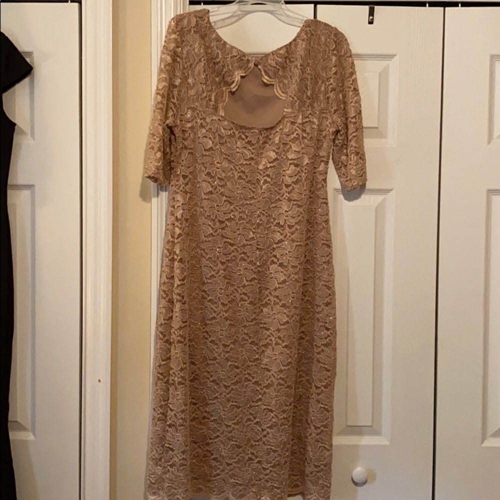 Almost new, formal mid length dress